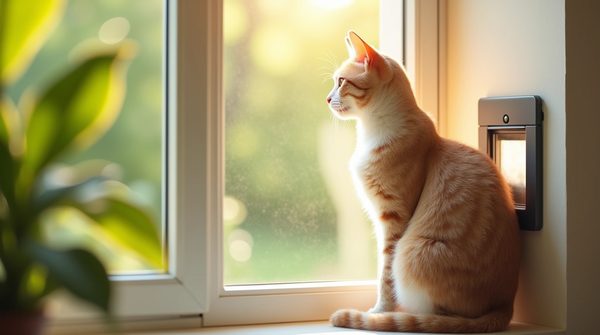 Comment fonctionne une chatière avec puce électronique : quand technologie et bien-être félin se rencontrent